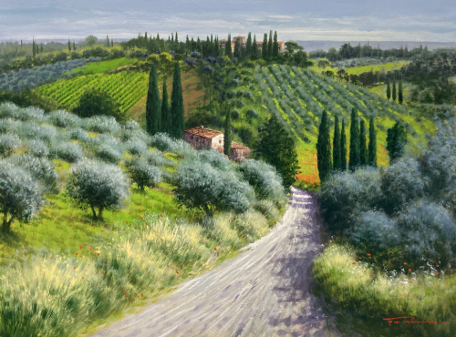 RAFFAELE FIORE: Toskana pur - Original